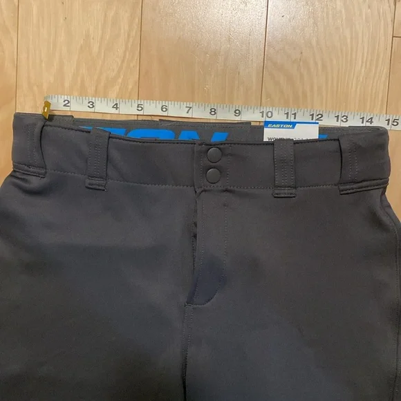 Easton Softball Pants Capri Charcoal Athletic medium Womens - Picture 7 of 8